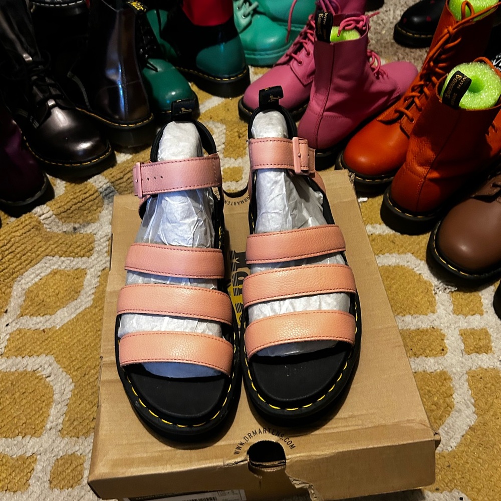 NIB.  Dr.  Martens Blaire Gladiator Sandals